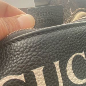 Gucci Print Belt Bag Vintage Logo Small Black